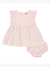 Petit Confection - Girls' Eyelet Dress & Bloomer