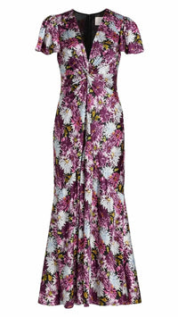 Cinq A Sept - Kordyn Dahlia Print Dress