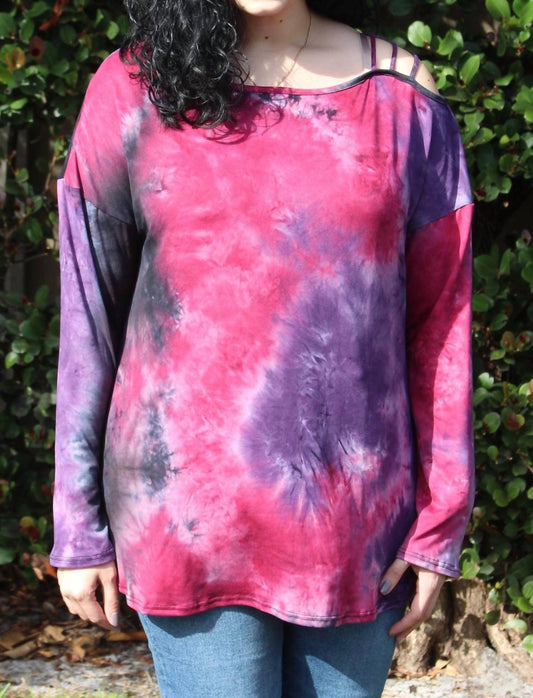 Blumin - Tie Dye Strappy Top - Plus