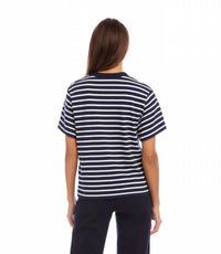Karen Kane - Stripe Short Sleeve Top
