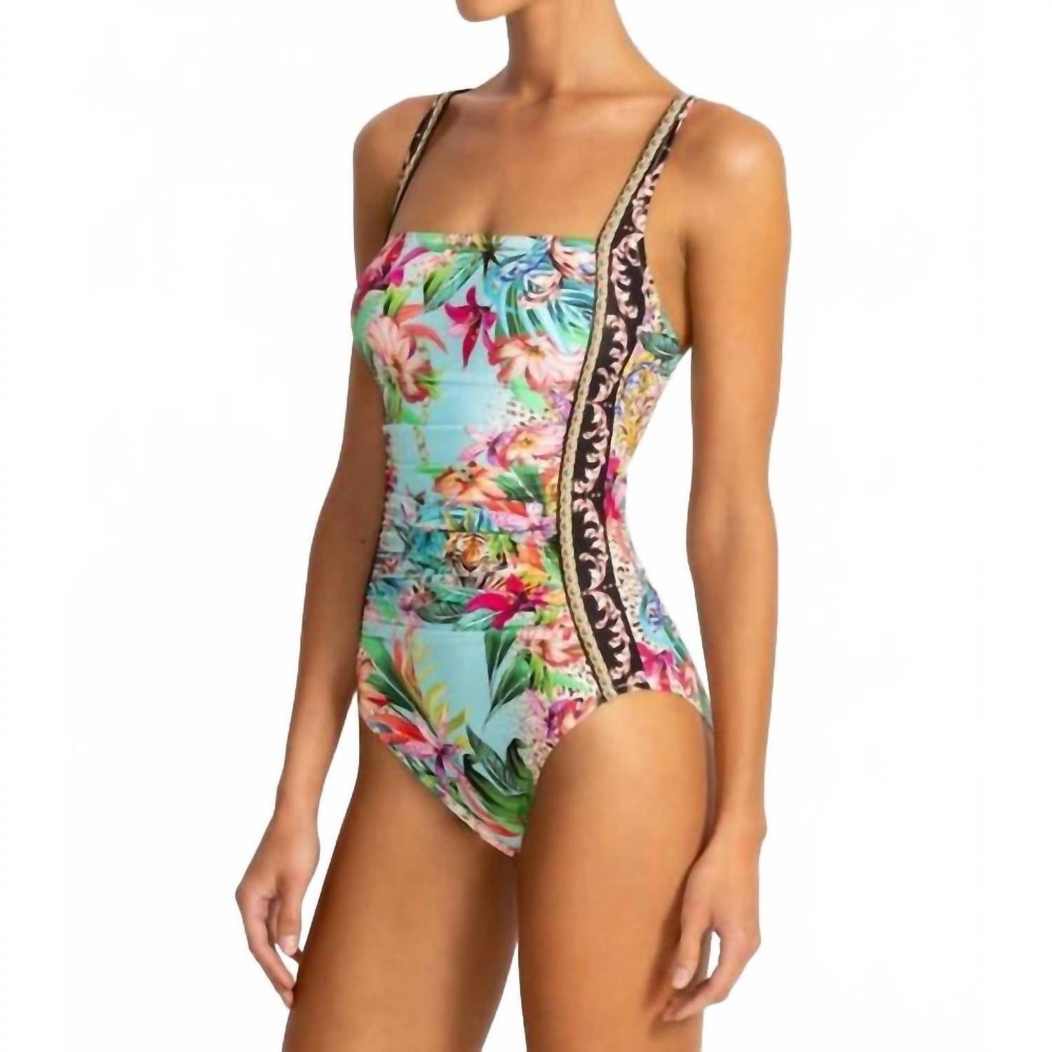 Johnny Was - MARILYN RUCHED ONE PIECE