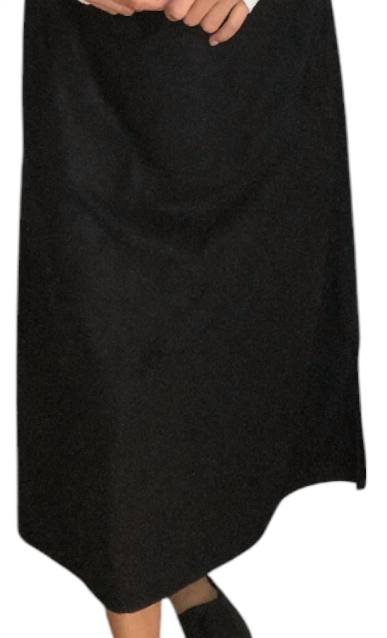K-Fashion - Vegan Suede Square Neck Open Back Dress