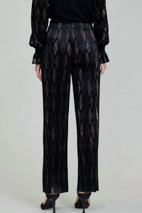 Current Air - Elasticized Waist Long Wide-leg Pants