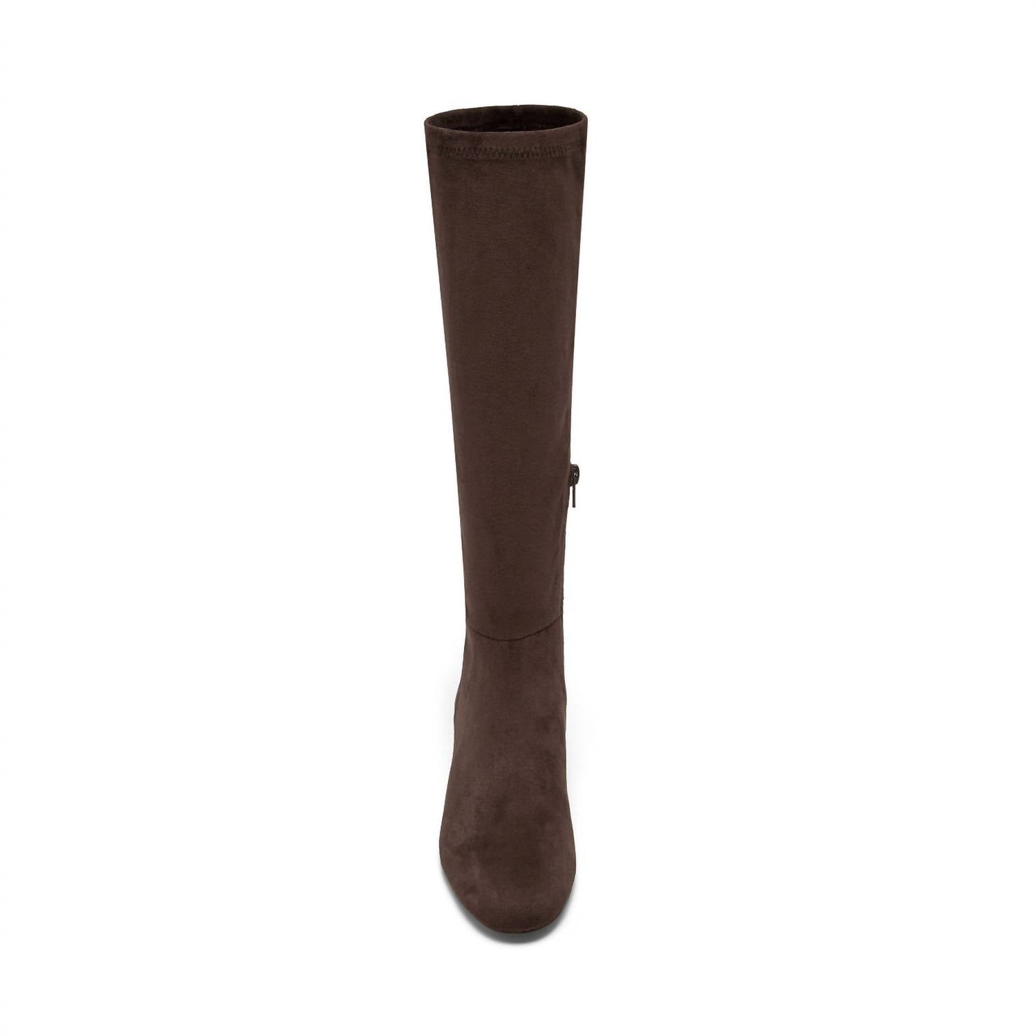 SILENT D Women's Dorothy Boot in chocolate - women's shoe - alternate view