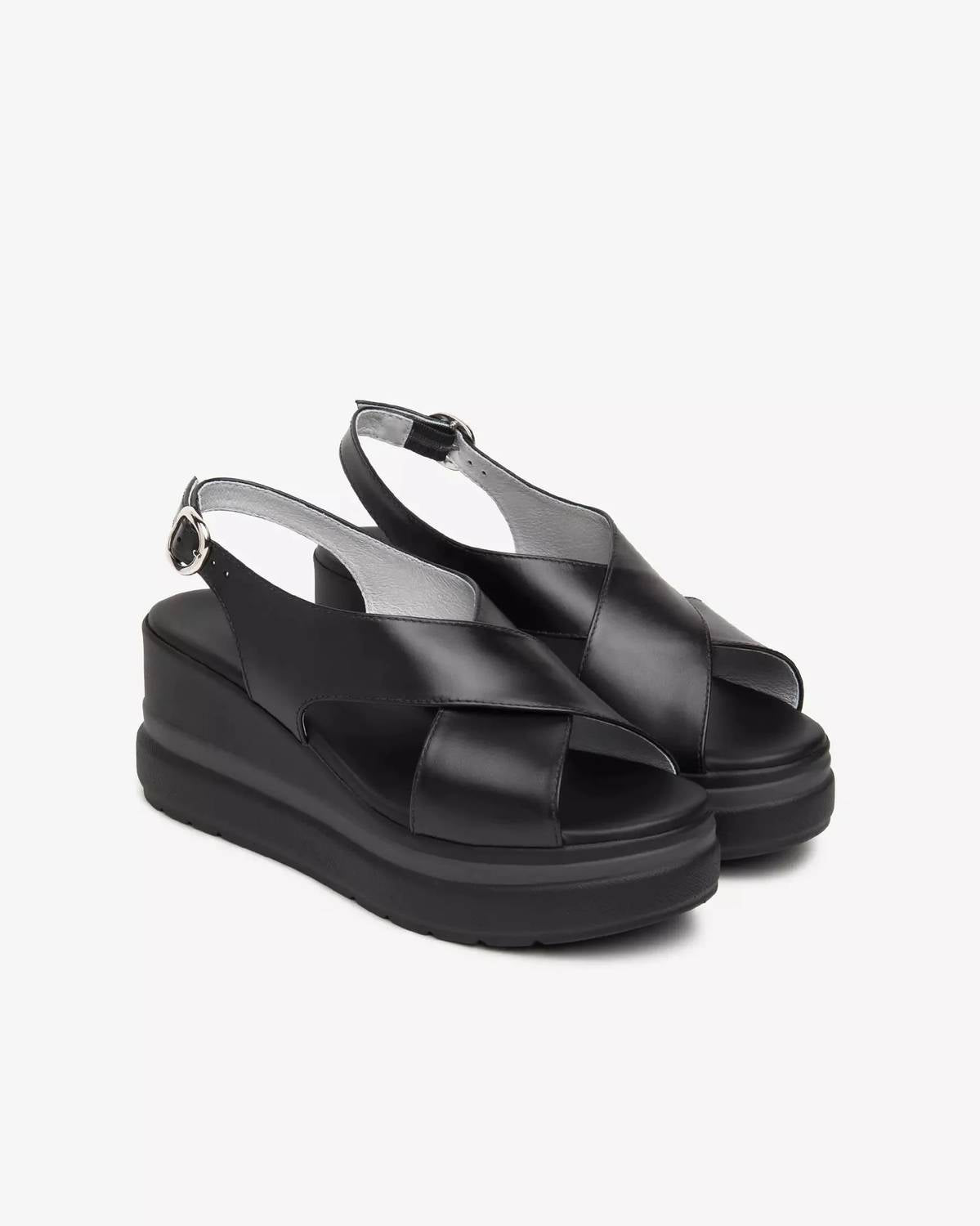 Nerogiardini - Women's Gladys Crossover Strap Sandal