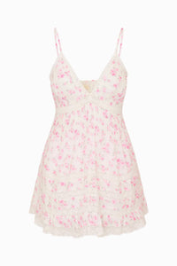 Loveshackfancy - Alonna Blooming Floral Mini Dress