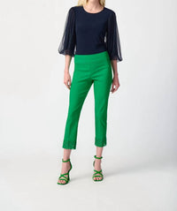 Joseph Ribkoff - SLIM CROPPED LACE TROUSER