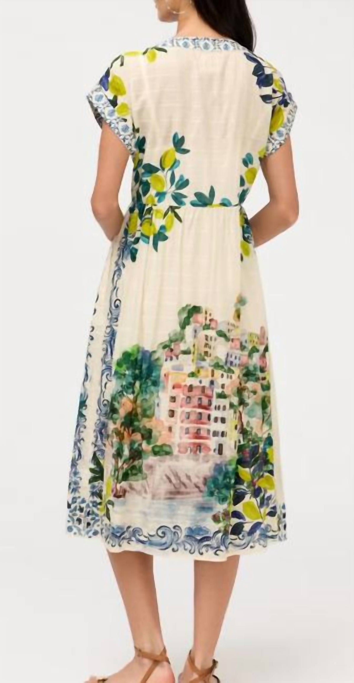 Johnny Was - vneck dolman effortless dress