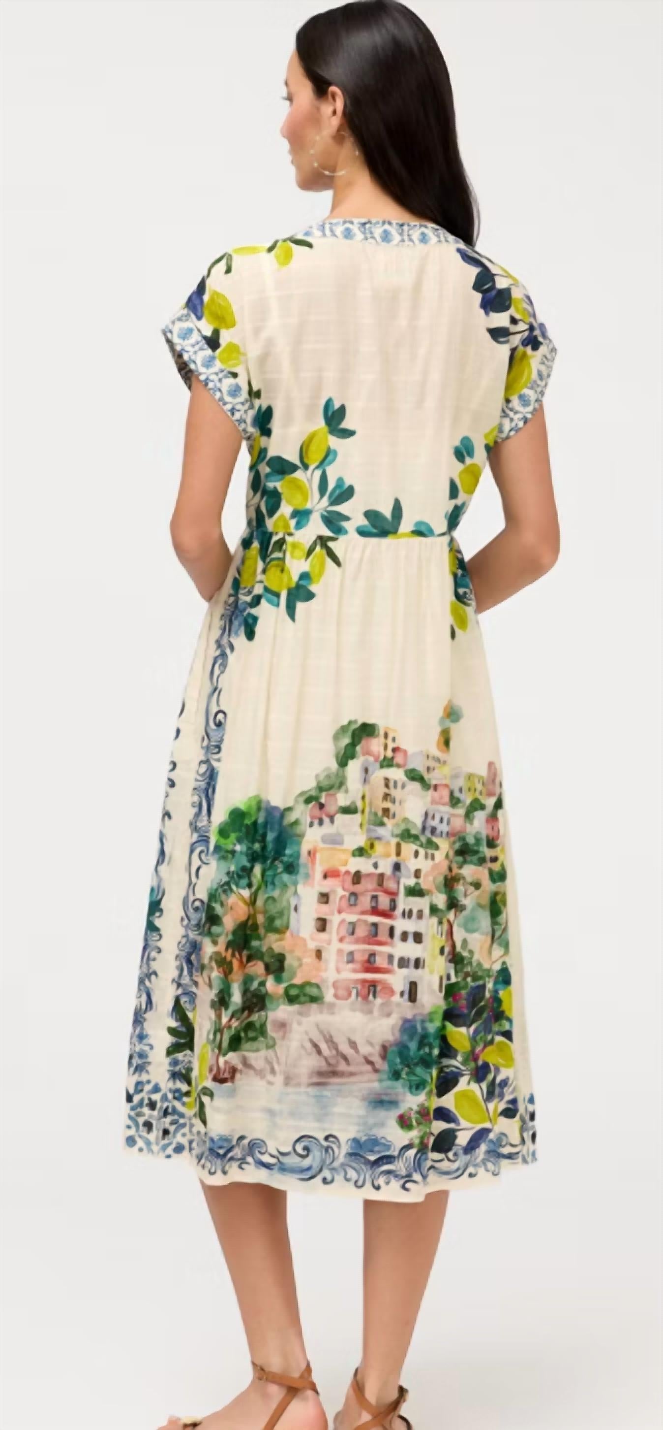 Johnny Was - vneck dolman effortless dress