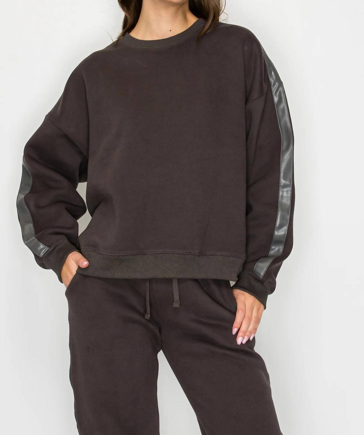 Knit Riot - Stride Track Sweatshirt