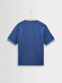 Wax London - Belle Knitted Polo Shirt