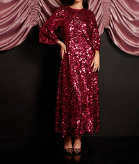 Sister Jane - Empire Sequin Midi Dress