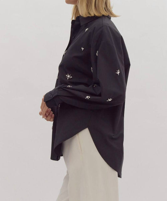 Entro - Shine Bright Button Up Top