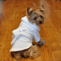 Doggie Design - Bathrobe Gold Crown
