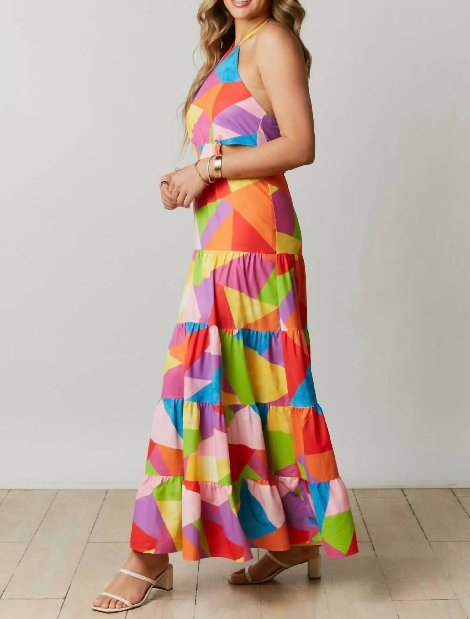 Peach Love - Camila Maxi Dress