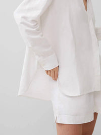 French Connection - Birdie Linen Boyfriend Shirt