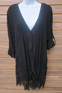Uniq - Women's Button Down Blouse/cover Up