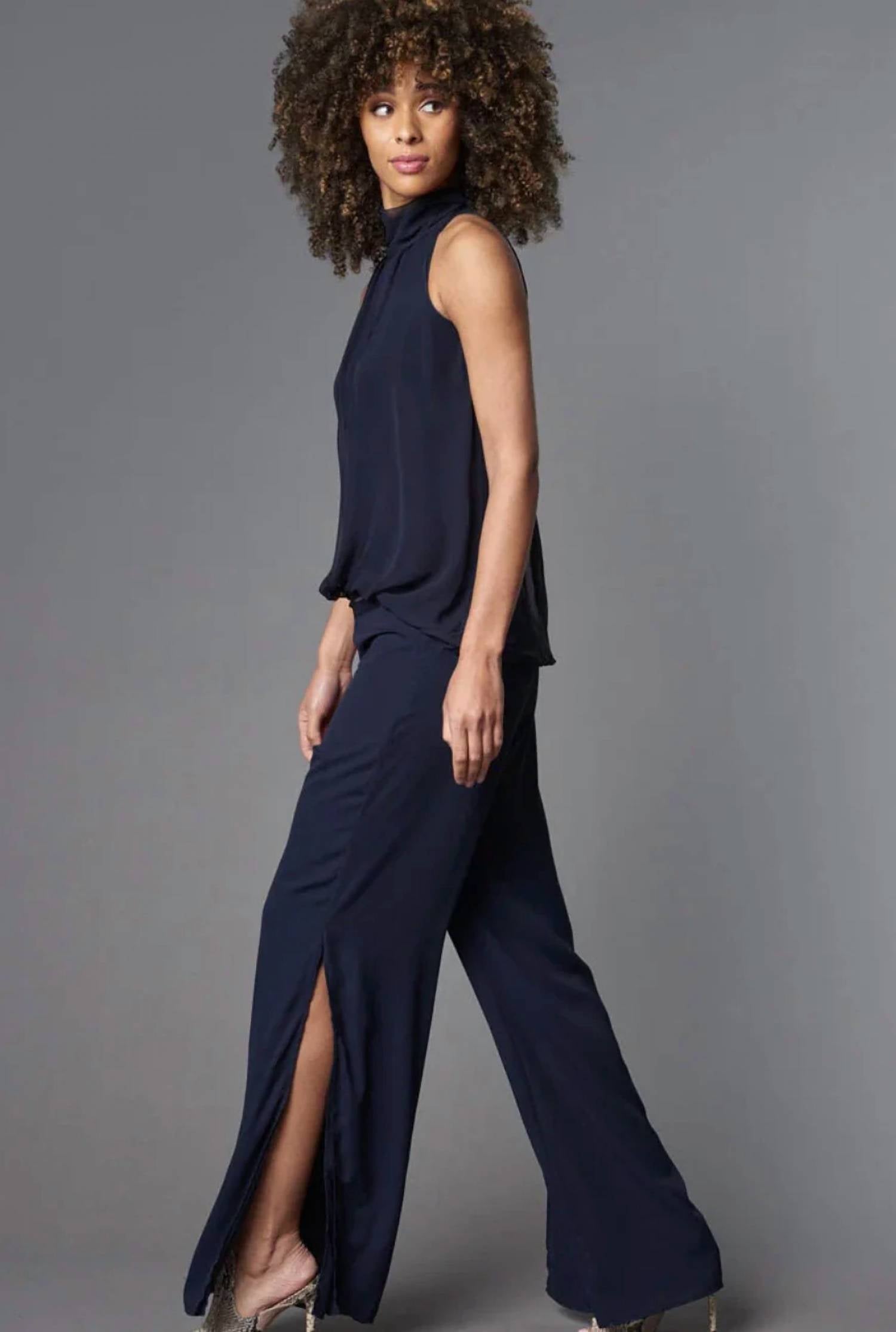 Lola & Sophie - Nightwatch Double Georgette Wide Leg Pants