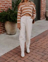 Entro - Catalina High Waist Faux Leather Pants