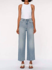 Dl1961 - Women'S - Hepburn wide leg high rise ankle Jeans