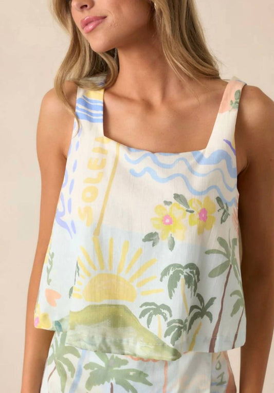 Prosperina - Citrus Splash Tank Top