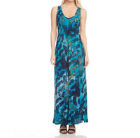 Karen Kane - Side-Slit Burnout Maxi Dress