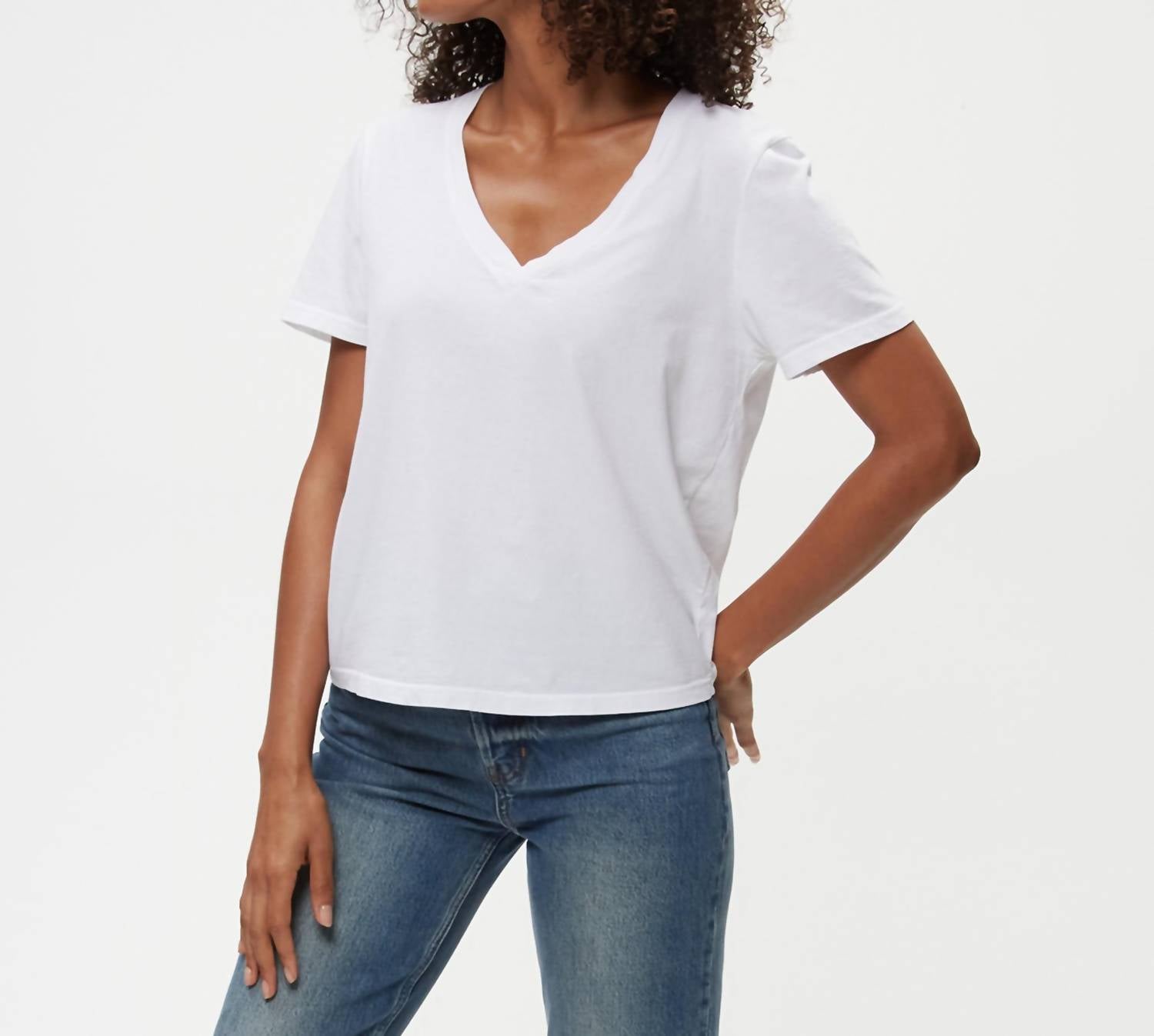 Michael Stars - Daria Classic V-Neck Tee