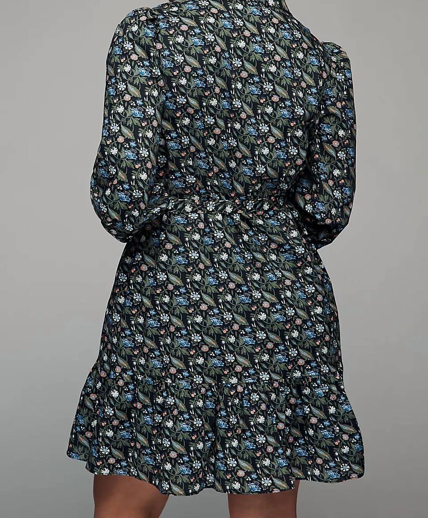 English Factory - Floral Pintuck Mini Dress