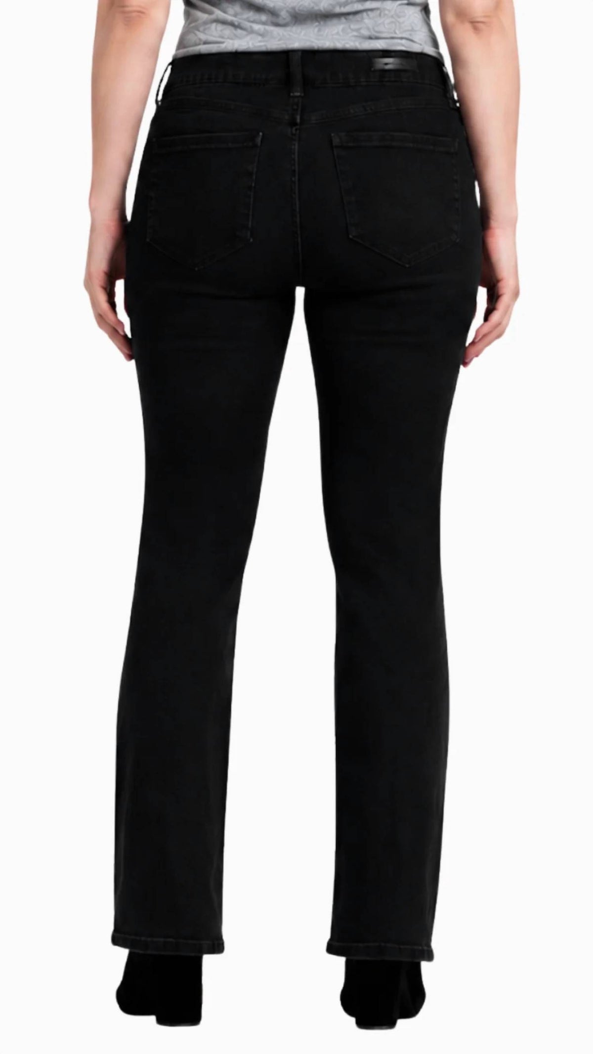 1822 Denim - Mid Rise Petite Better Butter Slim Boot Jeans