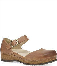 Dansko - Women's Mae Burnished Suede Mary Jane Clogs