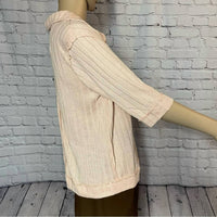 Free People - Krystal Polo Collared Short Sleeve Top