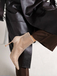 Lola Cruz - Women's Gilda Mesh Bootie