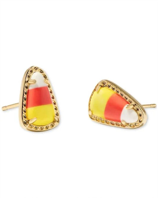 Kendra Scott - Candy Corn Magnesite Stud Earring