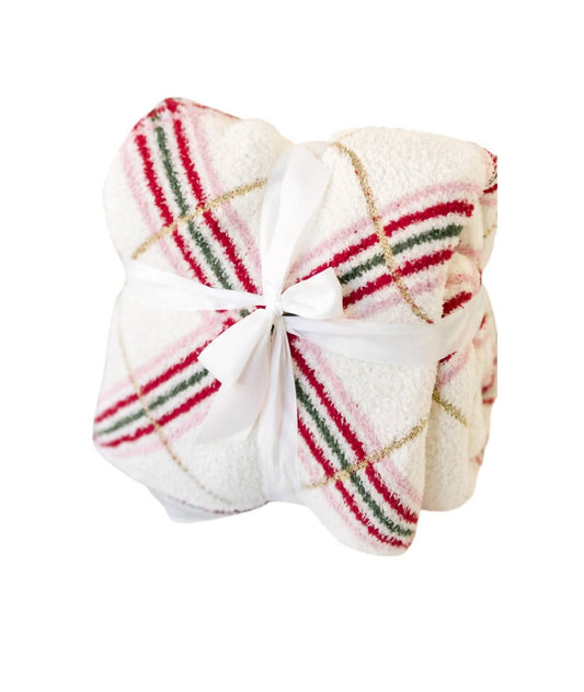 Instyle - Get Cozy Christmas Plaid Blanket