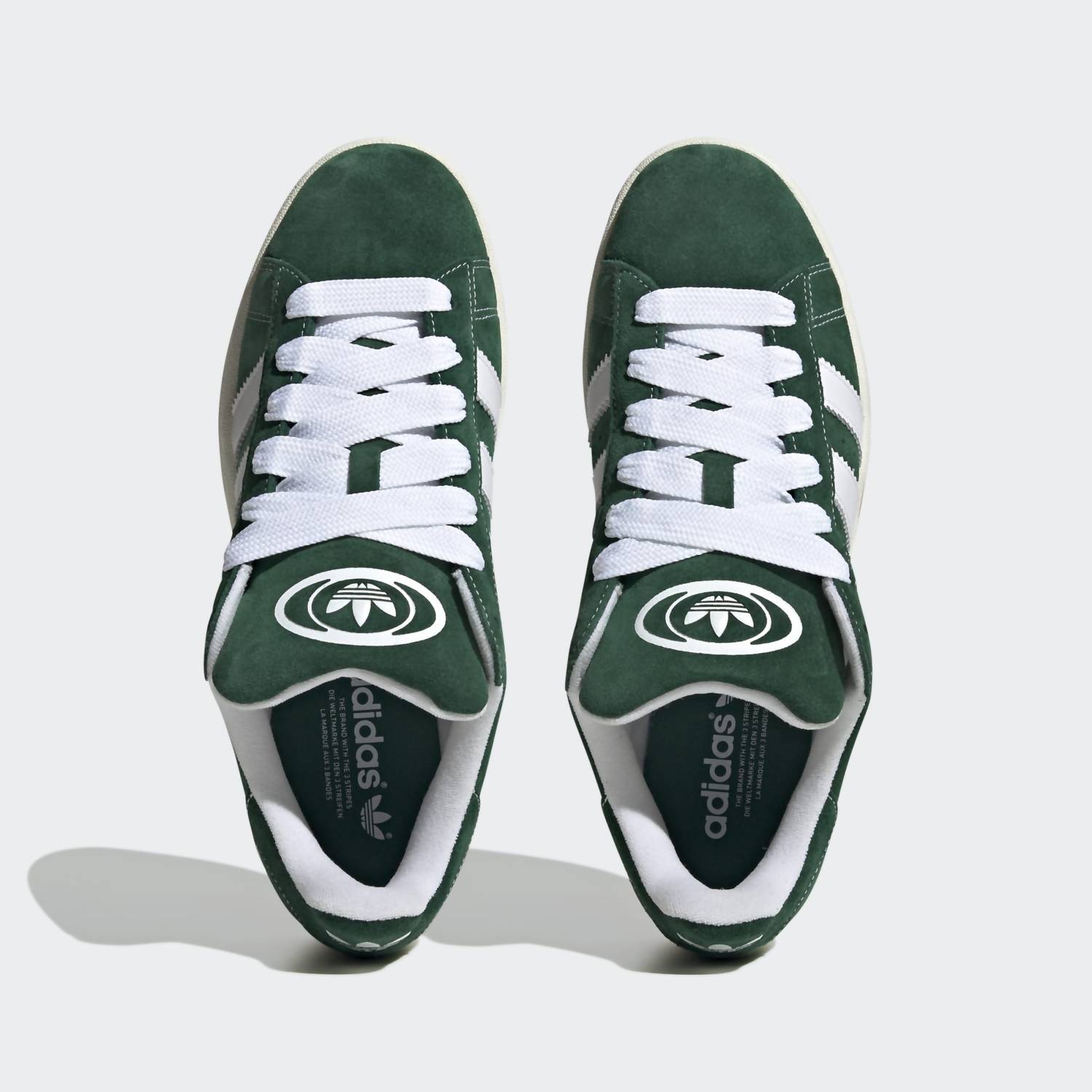 adidas Men’s Originals Campus 00’s Sneakers in dark green cloud white off white - men's sneaker - view 5