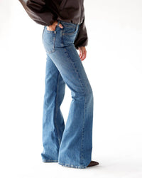 Free People - West Coast Relaxed Flare Jeans