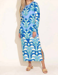 Alden Adair Dorit Dress in desert teal - women's dress