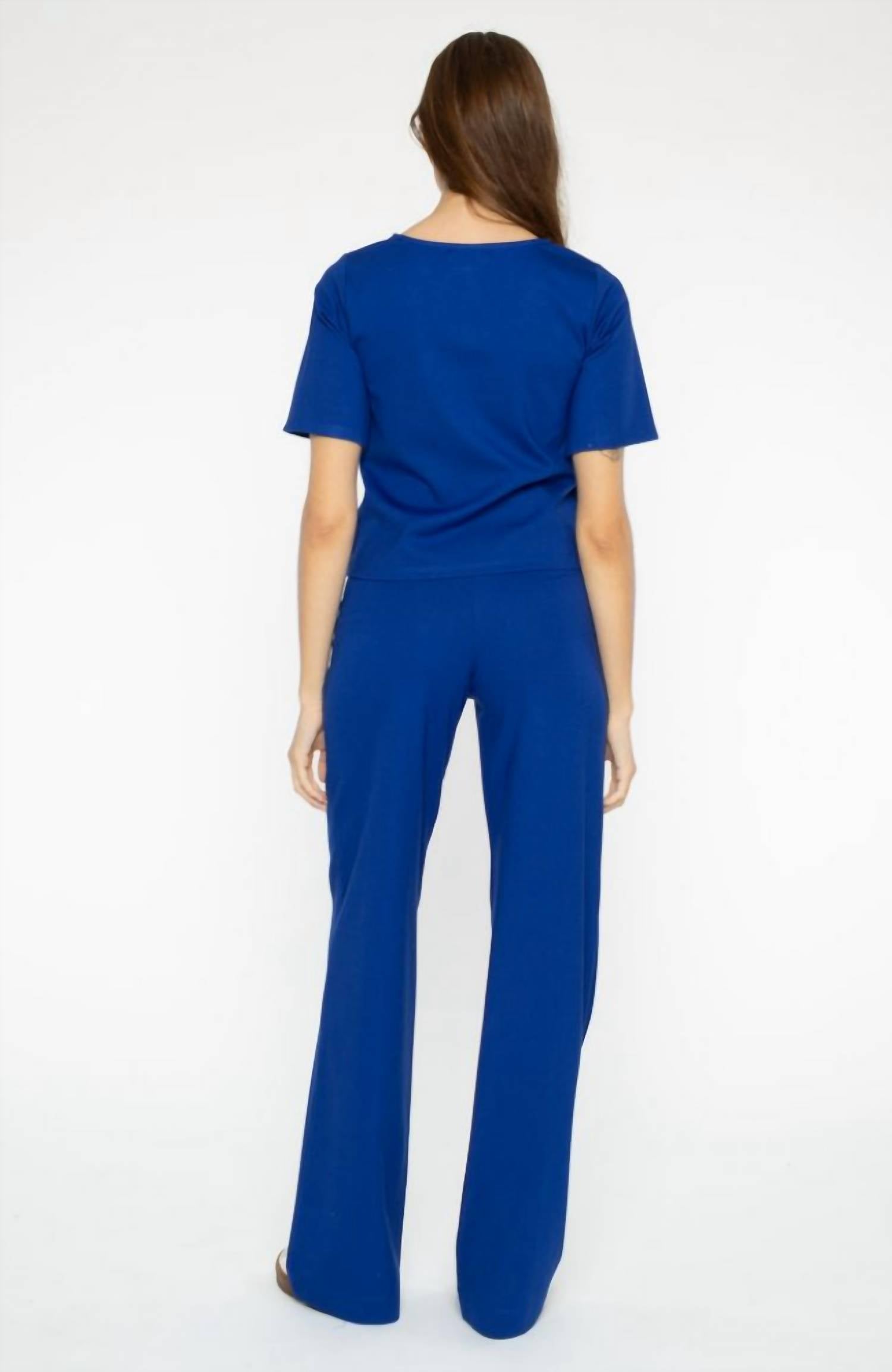 Ripley Rader - Ponte Knit Crop Wide Leg Pants