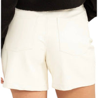 Hyfve - Leather High Waisted Shorts