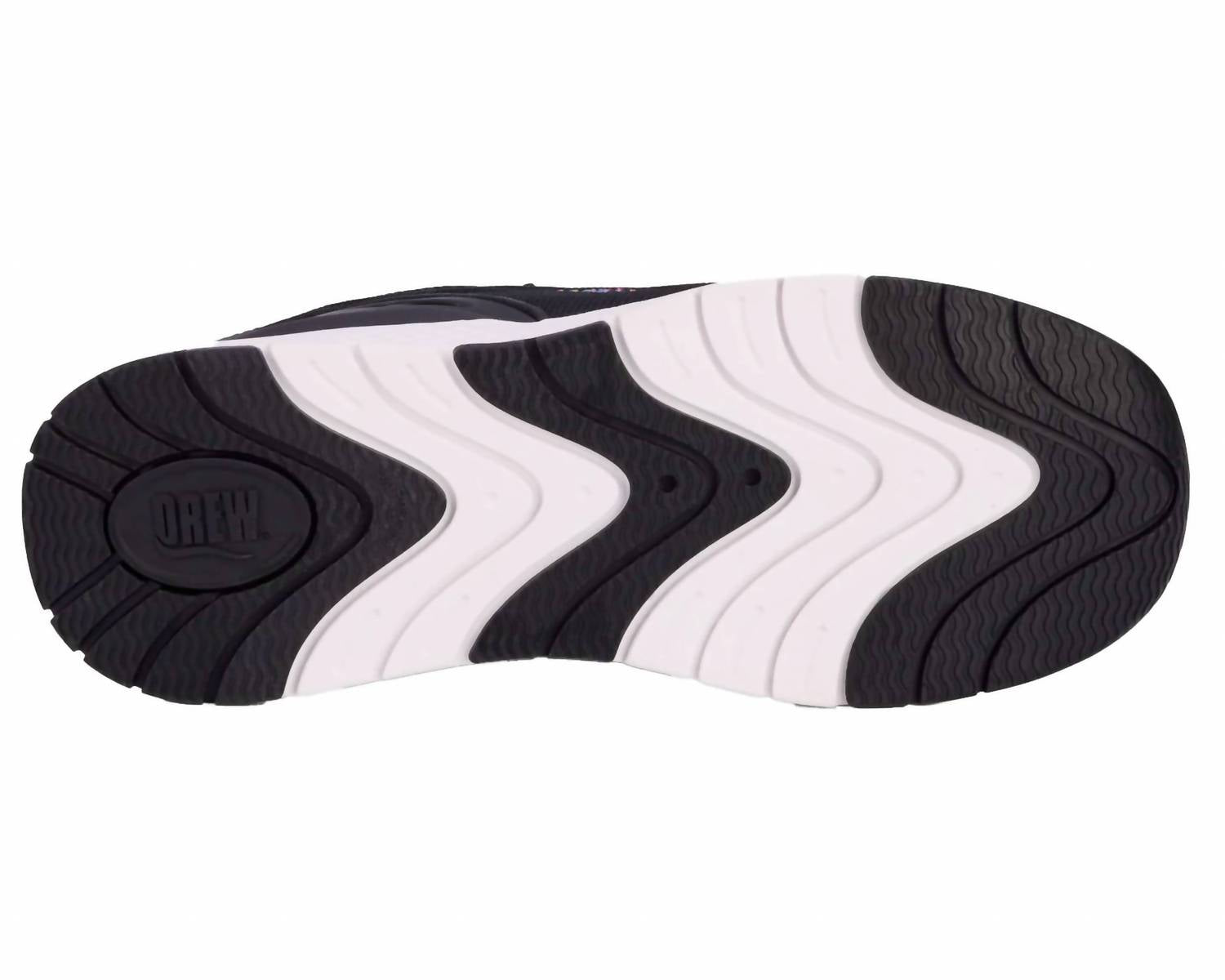 DREW Women's Halo Sneaker in black combo - women's sneaker - view 4