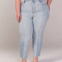 Abercrombie & Fitch - Ultra High Rise Ankle Straight Jeans