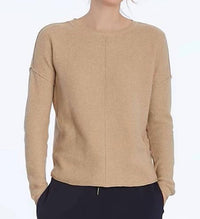 Elliott Lauren - Waffle Stitch Drop Shoulder Sweater