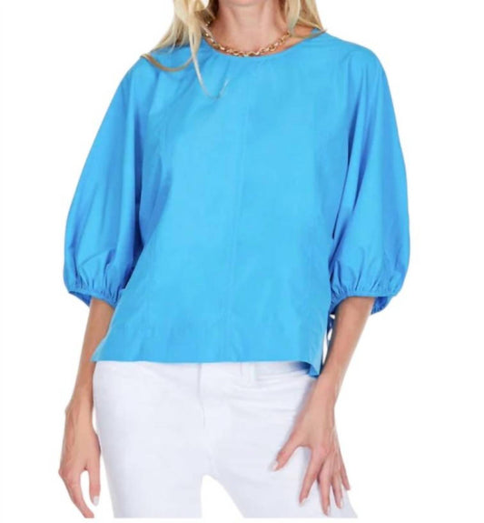 Joy Joy - Gored Puff Sleeve Top
