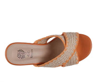 GC Shoes Women's Elsa Platform Sandals in orange - women's sandal - view 4