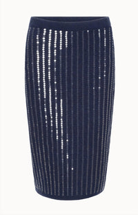 Staud - Mimi Sequin Line Skirt
