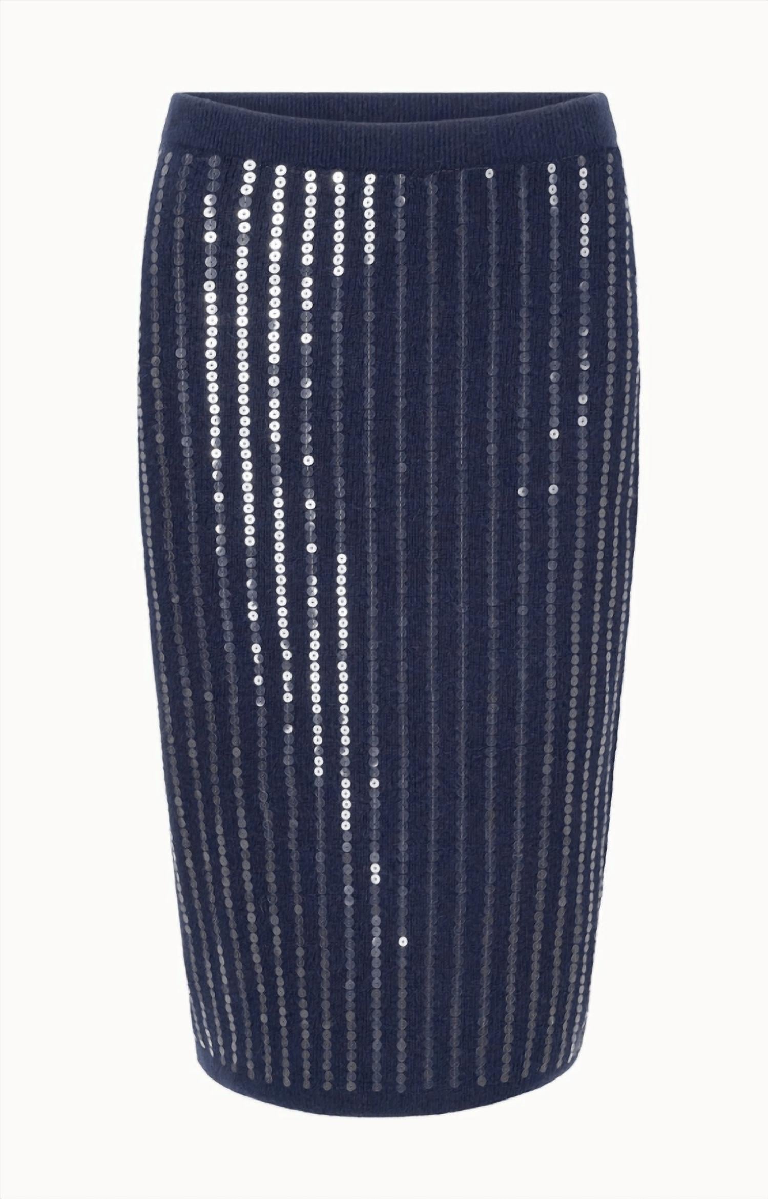 Staud - Mimi Sequin Line Skirt