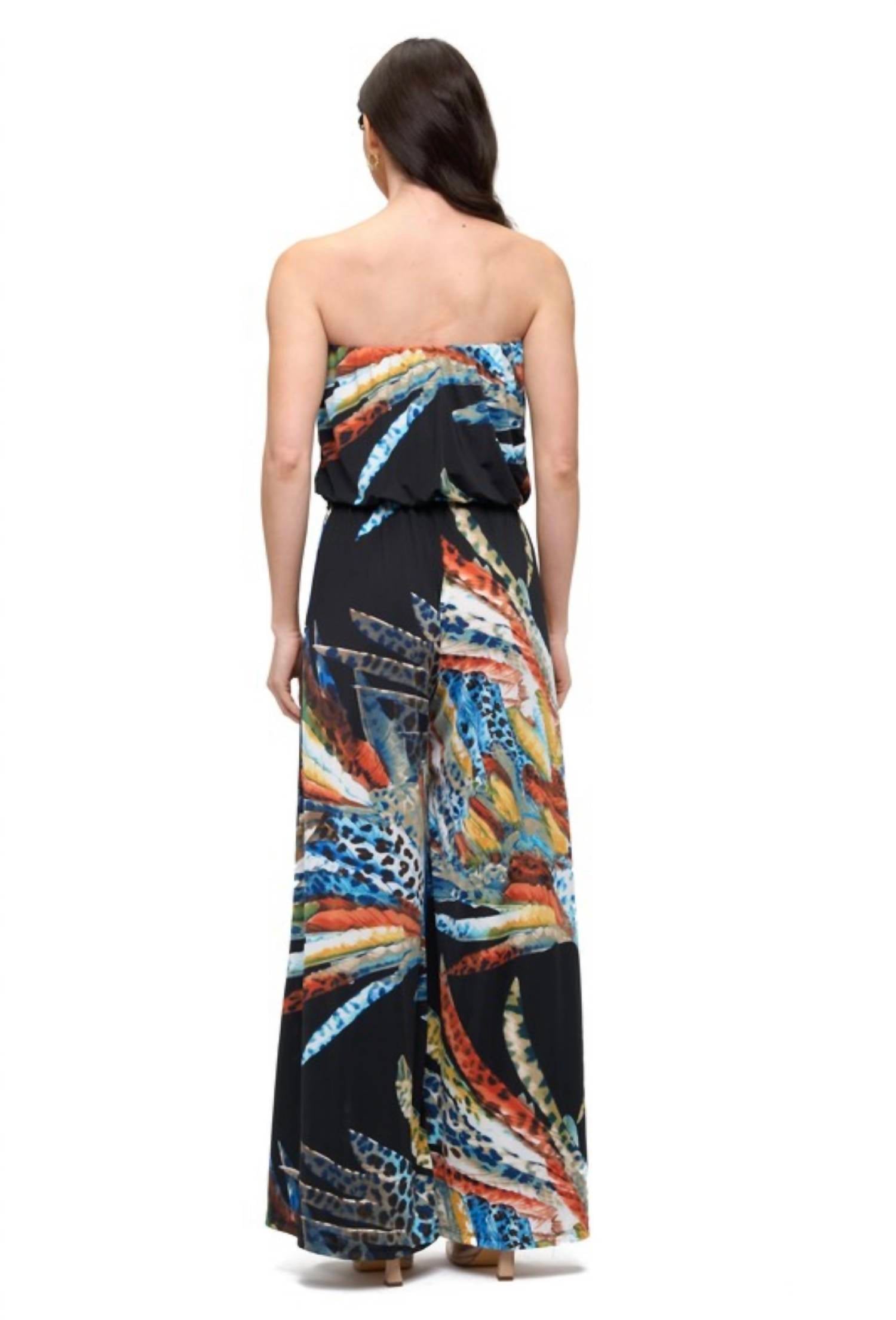 Ariella - Belt Tube Jumpsuit