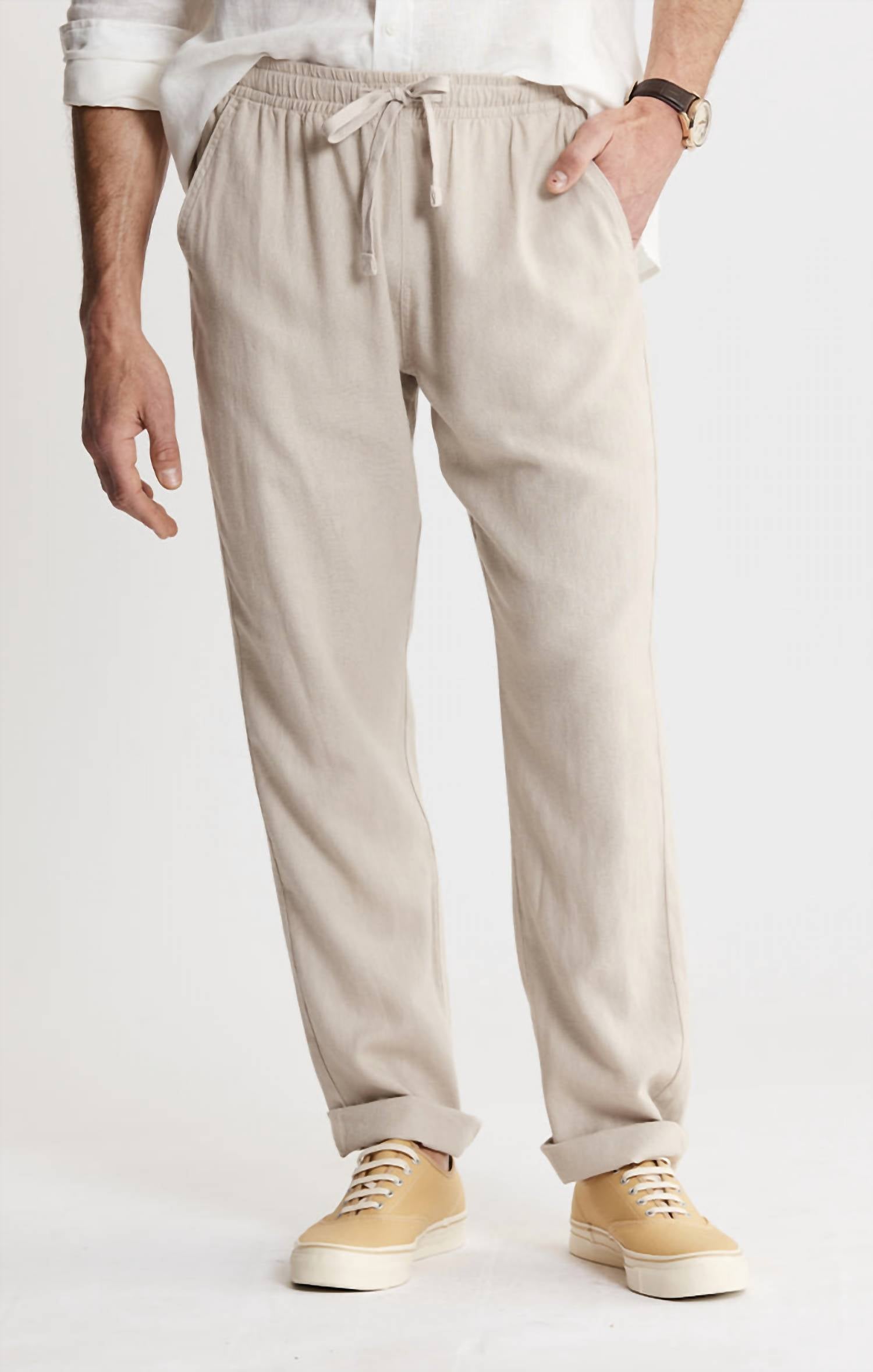 Jachs New York - Linen Blend Beach Pants