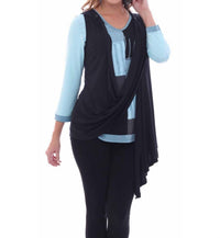 Parsley & Sage - Women's Convertible Button Vest