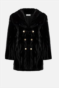 Joseph Ribkoff - Chic Faux Fur Coat